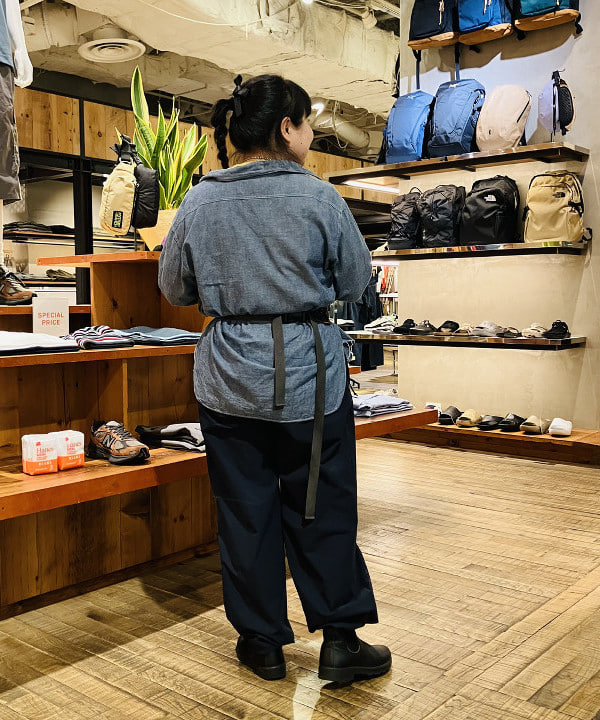 佐藤 歩さんの「BEAMS WOMEN｜ボーイ ベーシック Tシャツ」を使ったコーディネート