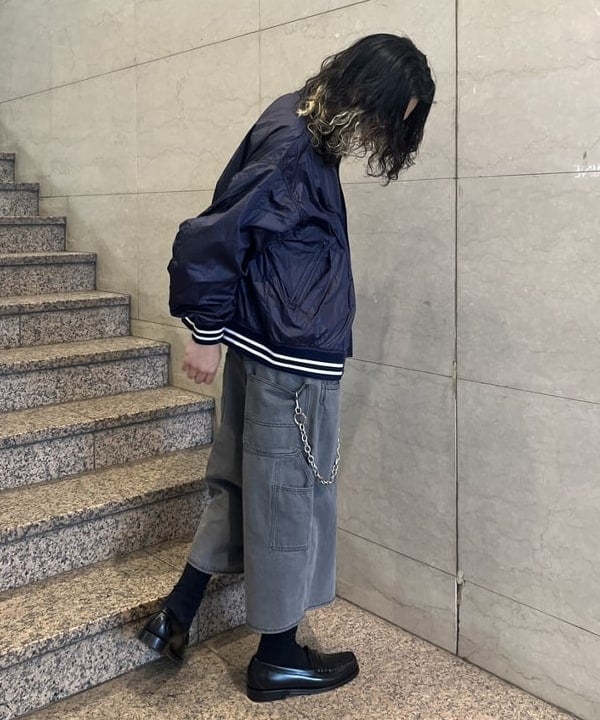 菊田 悠さんの「BEAMS WOMEN｜クォーターレングス ペインターデニム」を使ったコーディネート