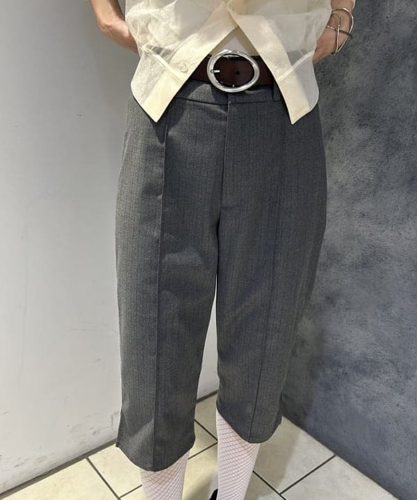 ササキさんの「BEAMS WOMEN｜ストレッチ カプリ パンツ」を使ったコーディネート