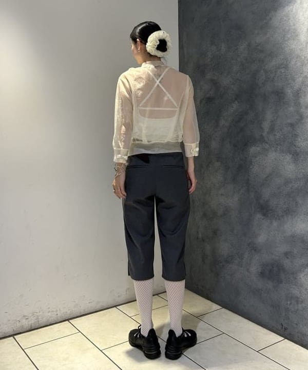 ササキさんの「BEAMS WOMEN｜ストレッチ カプリ パンツ」を使ったコーディネート