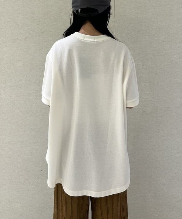 SAEさんの「BEAMS WOMEN｜ストライプ ジャカード ワイド パンツ」を使ったコーディネート