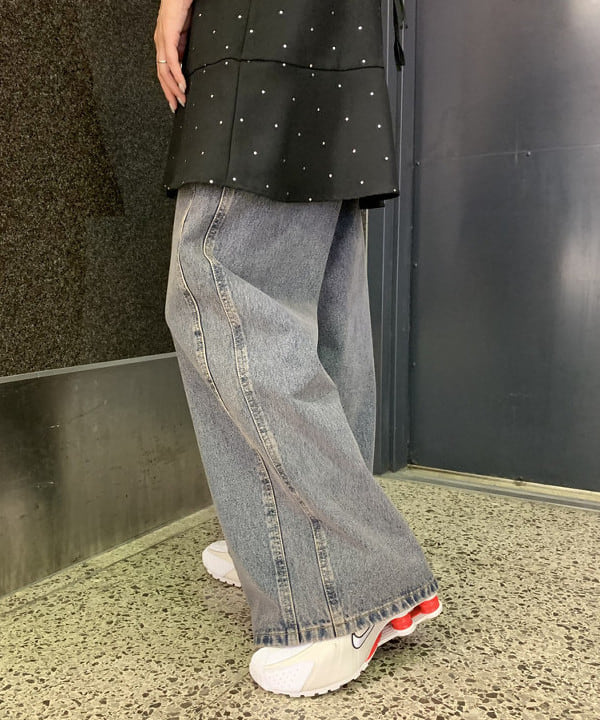 れいなさんの「BEAMS WOMEN｜ドットプリント ミニ キャミワンピース」を使ったコーディネート