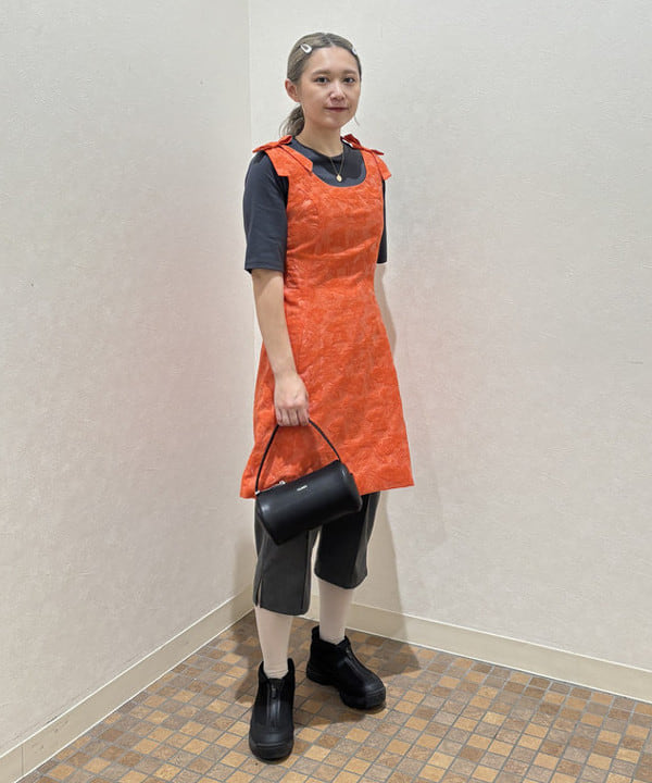 YABUさんの「BEAMS WOMEN｜sister jane / Neroli Bow Jacquard mini Dress」を使ったコーディネート
