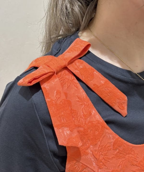 YABUさんの「BEAMS WOMEN｜sister jane / Neroli Bow Jacquard mini Dress」を使ったコーディネート