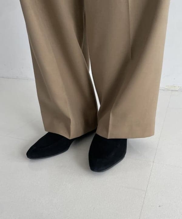 SAKAIさんの「BEAMS WOMEN｜モヘヤ ハーフスリーブ 2WAY プルオーバー」を使ったコーディネート