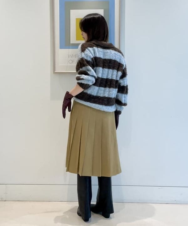 水野 萌香さんの「BEAMS WOMEN｜【別注】FRED PERRY / Tennis Pleats Skirt」を使ったコーディネート