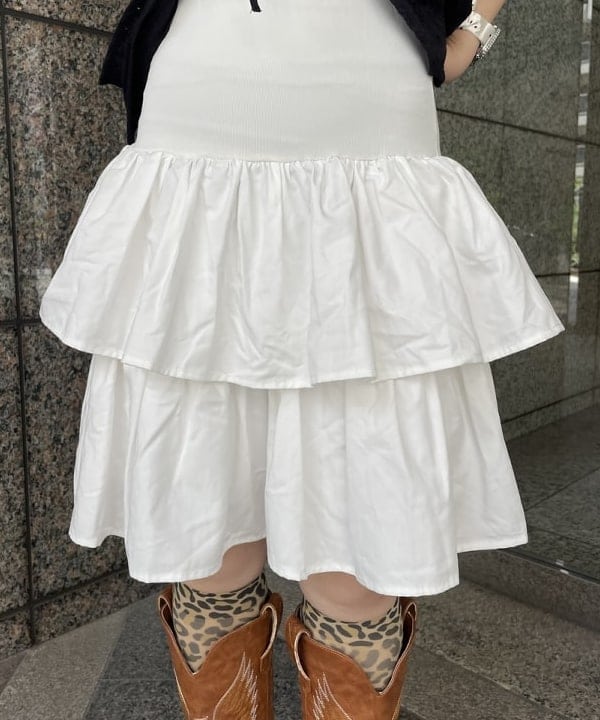 まゆちゃんさんの「BEAMS WOMEN｜sister jane / Una Baile Rib mini Dress」を使ったコーディネート