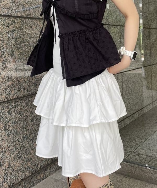 まゆちゃんさんの「BEAMS WOMEN｜sister jane / Una Baile Rib mini Dress」を使ったコーディネート