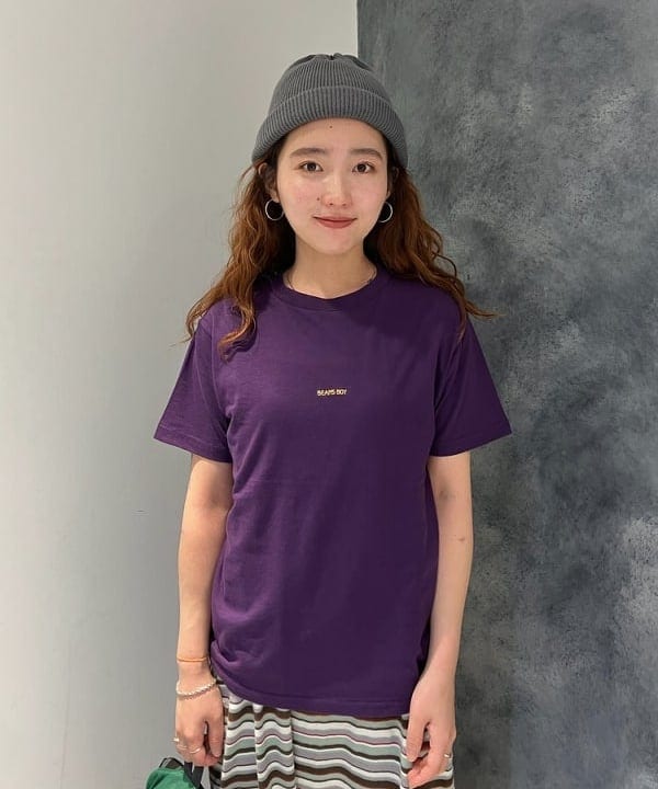 モモさんの「BEAMS WOMEN｜organicsta / 2ロール ビーニー」を使ったコーディネート