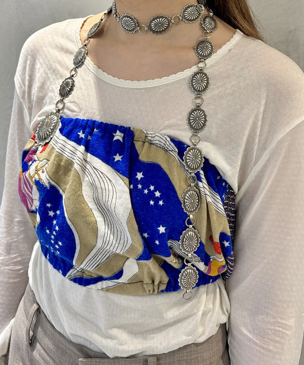 ナツハさんの「BEAMS WOMEN｜ARROW NOVELTY / コンチョ ベルト 22FW」を使ったコーディネート