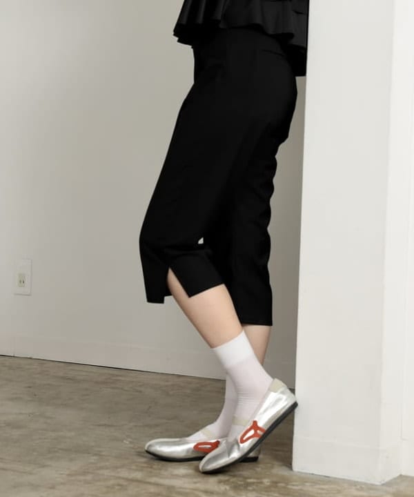 水野 萌香さんの「BEAMS WOMEN｜ティアード キリカエ クルーネック Tシャツ」を使ったコーディネート