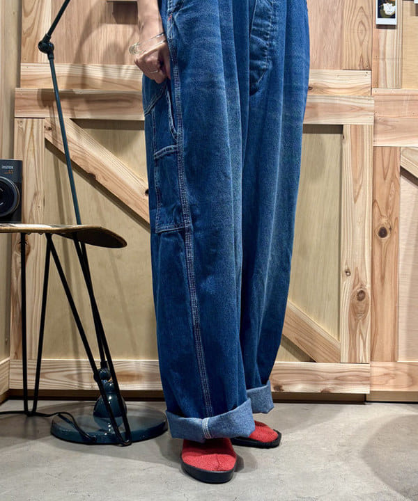 みりさんの「【別注】BIGMAC / デニム オーバーオール 25SS」を使ったコーディネート