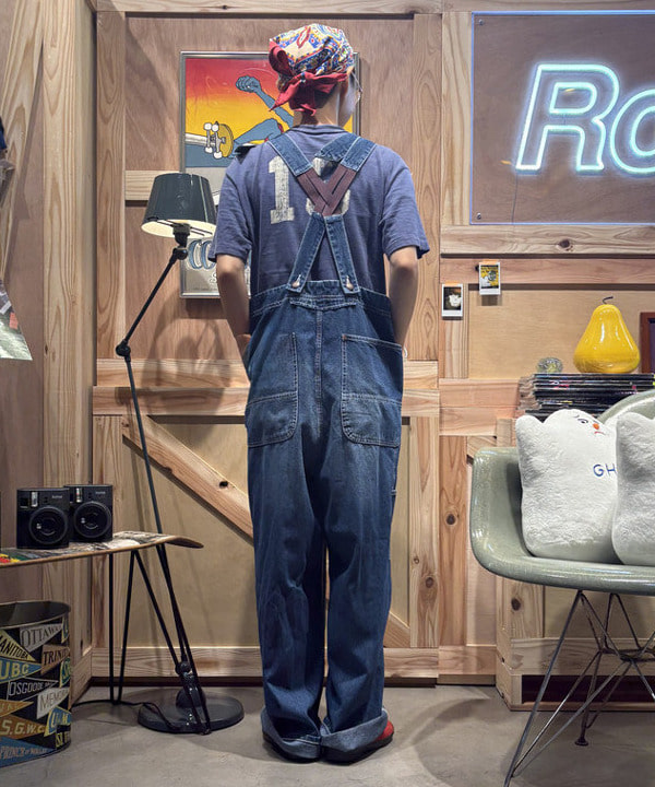 みりさんの「【別注】BIGMAC / デニム オーバーオール 25SS」を使ったコーディネート