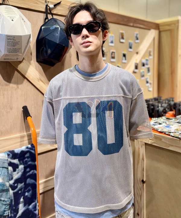 うえきんぐさんの「メッシュ プリント Tシャツ」を使ったコーディネート