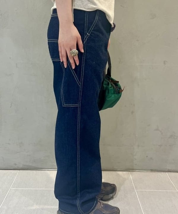 髙田 ユウさんの「BEAMS WOMEN｜【別注】Healthknit / BB ヘンリーネック Tシャツ ７分袖」を使ったコーディネート