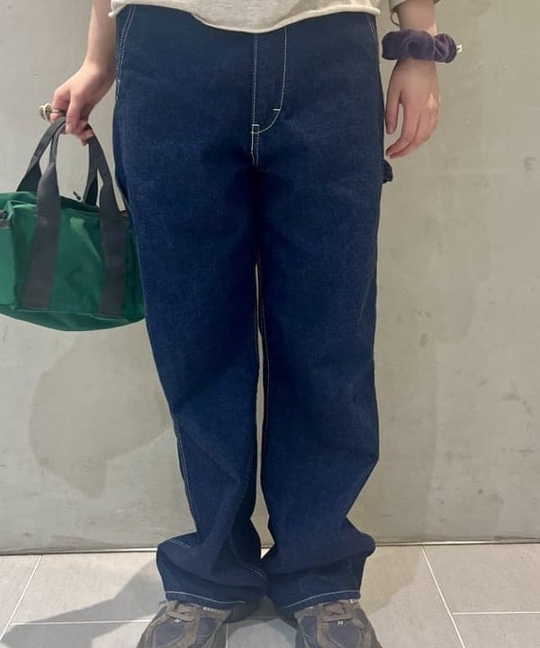 髙田 ユウさんの「BEAMS WOMEN｜【別注】Healthknit / BB ヘンリーネック Tシャツ ７分袖」を使ったコーディネート