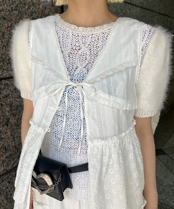 あさひさんの「BEAMS WOMEN｜レース キリカエ ティアード スカート」を使ったコーディネート