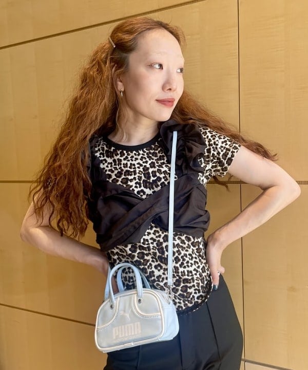 ハルキ　モモナさんの「BEAMS WOMEN｜ストレッチ カプリ パンツ」を使ったコーディネート