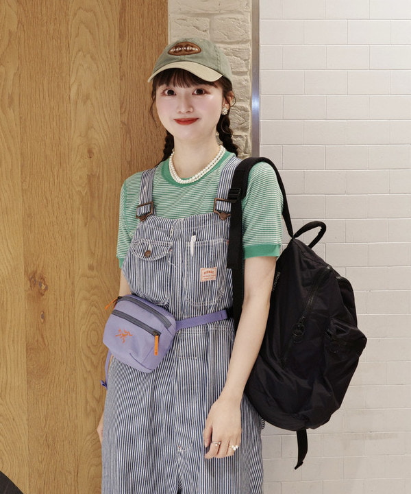 Joさんの「BEAMS WOMEN｜Healthknit &times; BEAMS BOY / ワッフル ボーダー Tシャツ」を使ったコーディネート