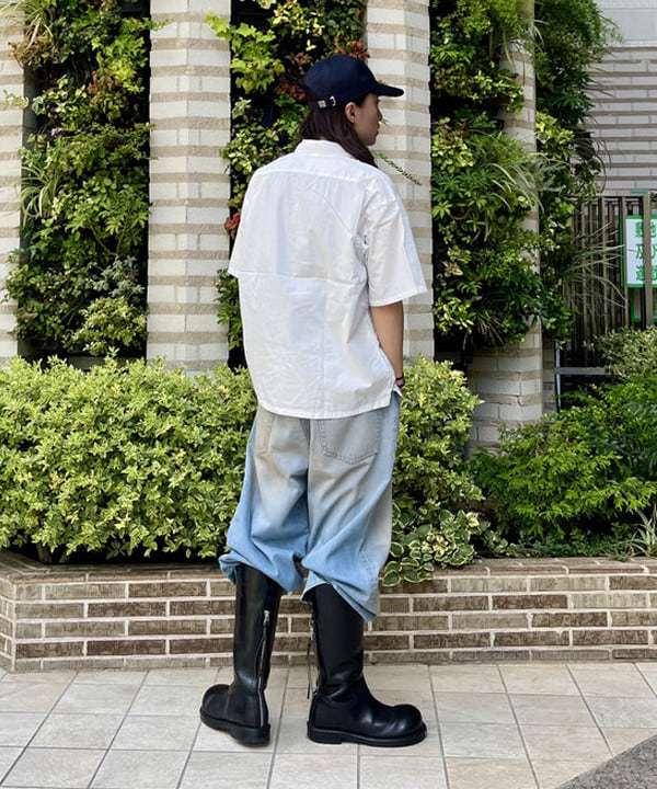 こたろうさんの「BEAMS WOMEN｜ベーシック ルーズオープンカラーシャツ」を使ったコーディネート