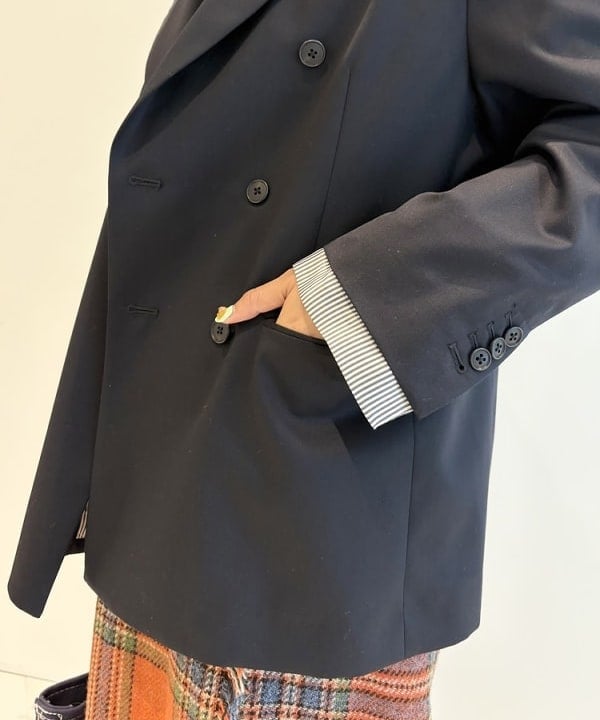 おのすさんの「BEAMS WOMEN｜ハリスツイード フリンジ スカート」を使ったコーディネート