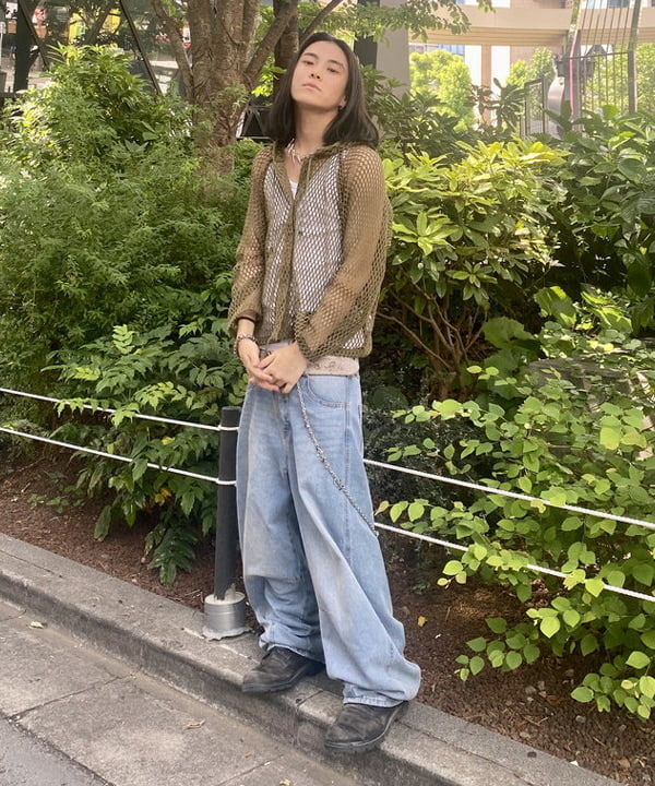 はるひむさんの「BEAMS WOMEN｜デニム バレル パンツ」を使ったコーディネート