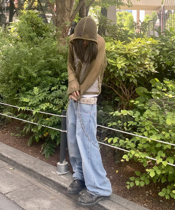 はるひむさんの「BEAMS WOMEN｜デニム バレル パンツ」を使ったコーディネート