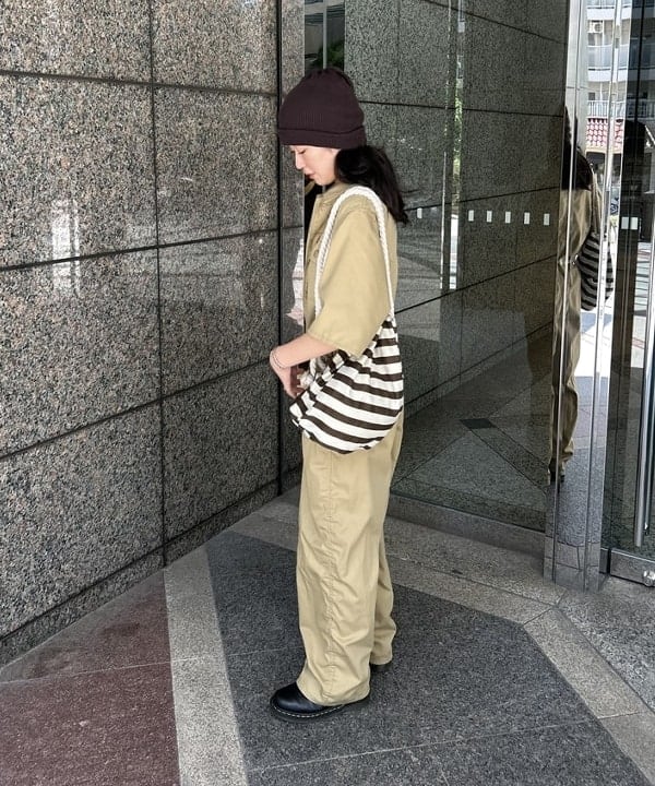 ばるたんさんの「BEAMS WOMEN｜マリン バッグ」を使ったコーディネート