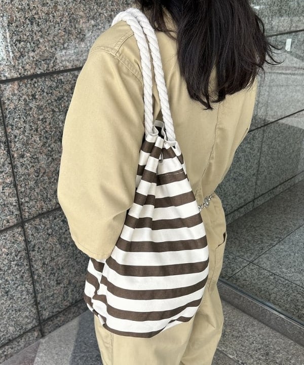 ばるたんさんの「BEAMS WOMEN｜マリン バッグ」を使ったコーディネート