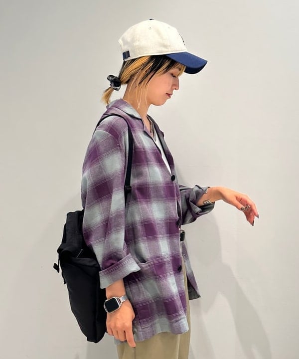 Heg.さんの「BEAMS WOMEN｜【別注】BRIEFING / ミリタリー キット バッグ」を使ったコーディネート