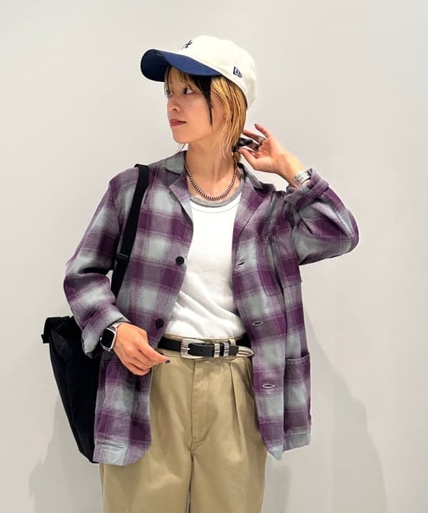 Heg.さんの「BEAMS WOMEN｜【別注】BRIEFING / ミリタリー キット バッグ」を使ったコーディネート