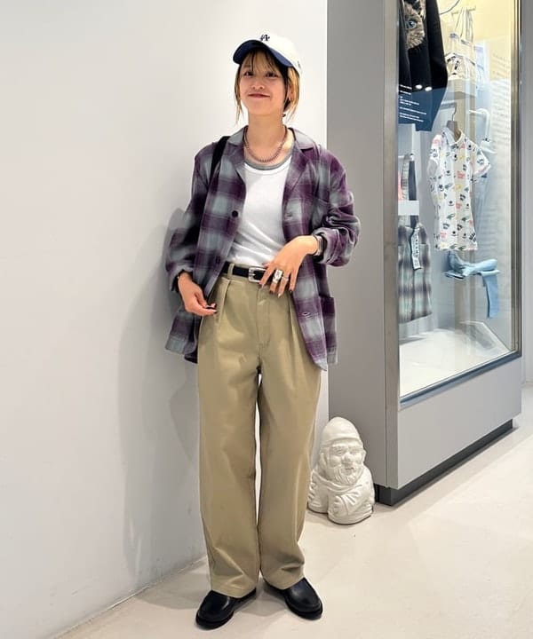 Heg.さんの「BEAMS WOMEN｜【別注】BRIEFING / ミリタリー キット バッグ」を使ったコーディネート