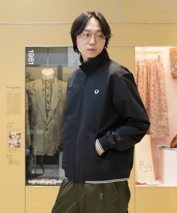SUDOさんの「BEAMS WOMEN｜【別注】FRED PERRY / ハリントン?ジャケット 25FW」を使ったコーディネート