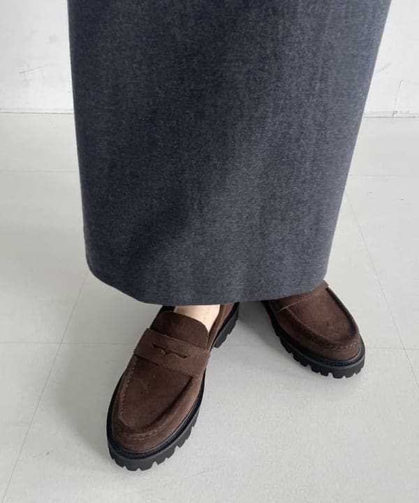 SAKAIさんの「BEAMS WOMEN｜フェイクレザー シャツジャケット」を使ったコーディネート