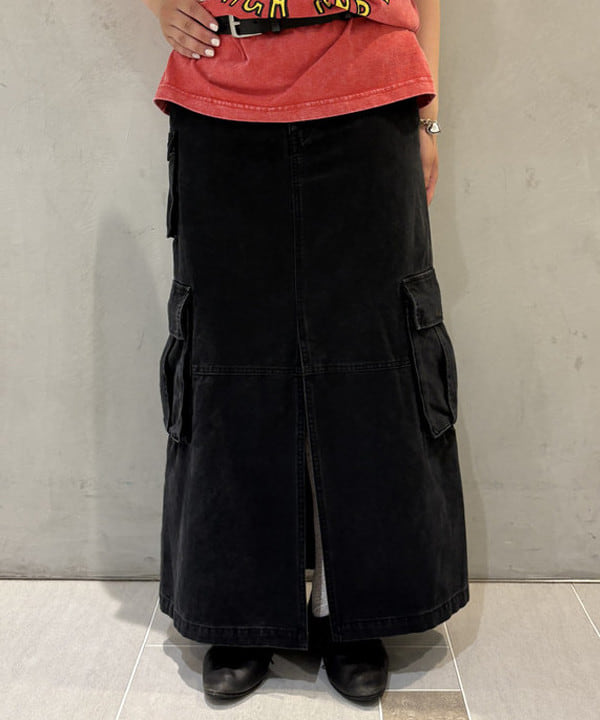 大石彩可さんの「BEAMS WOMEN｜カーゴ ポケット タイト スカート」を使ったコーディネート