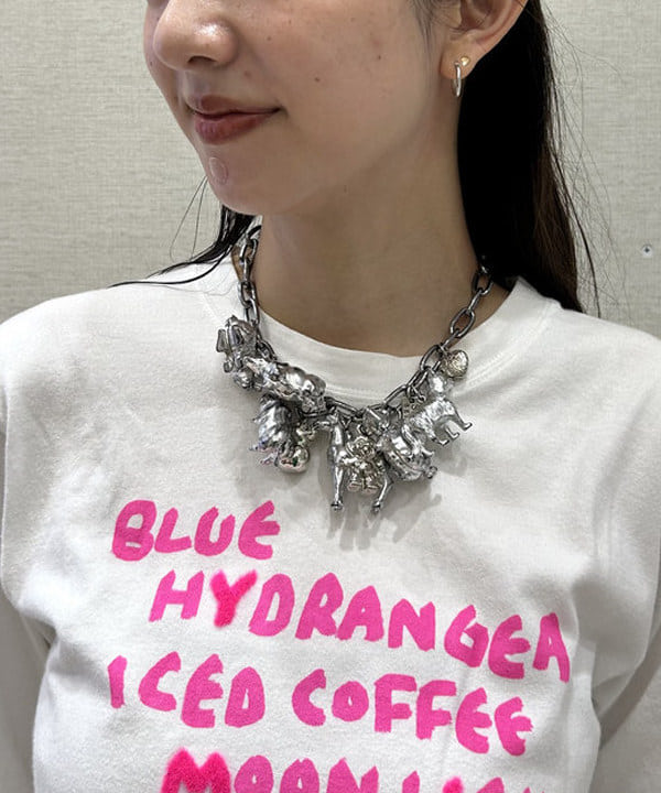 ササキさんの「BEAMS WOMEN｜箔プリント デニムパンツ」を使ったコーディネート