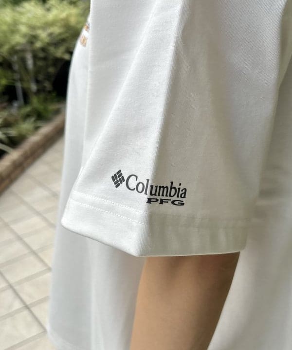 ばるたんさんの「BEAMS WOMEN｜【別注】Columbia / GRAPHIC TEE」を使ったコーディネート