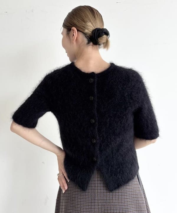 AONO SHIKAMAさんの「BEAMS WOMEN｜AK+1 / ウール チェック フレアスカート」を使ったコーディネート