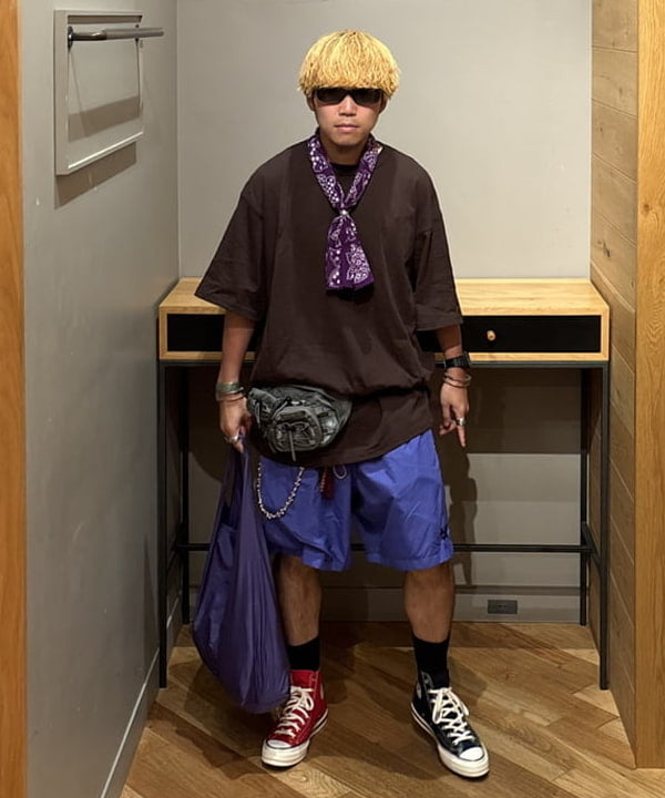 三宅 康平さんの「BEAMS WOMEN｜リップストップ マルシェバッグ」を使ったコーディネート