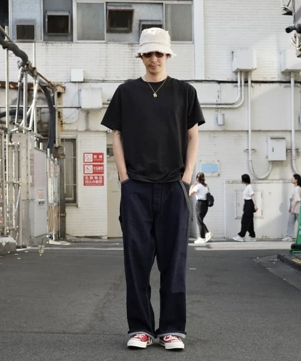 rogiさんの「BEAMS WOMEN｜BEAMS /  プレーン クルーネック Tシャツ」を使ったコーディネート