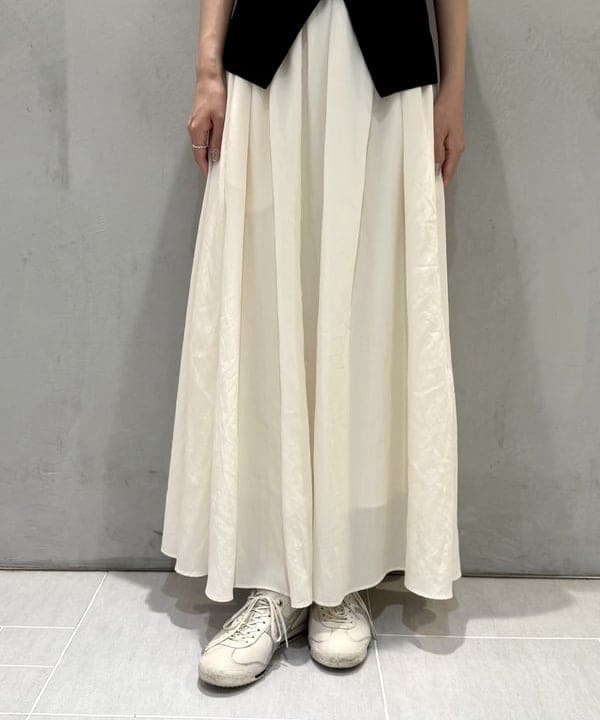 ヒライさんの「BEAMS WOMEN｜ポプリン ギャザースカート」を使ったコーディネート