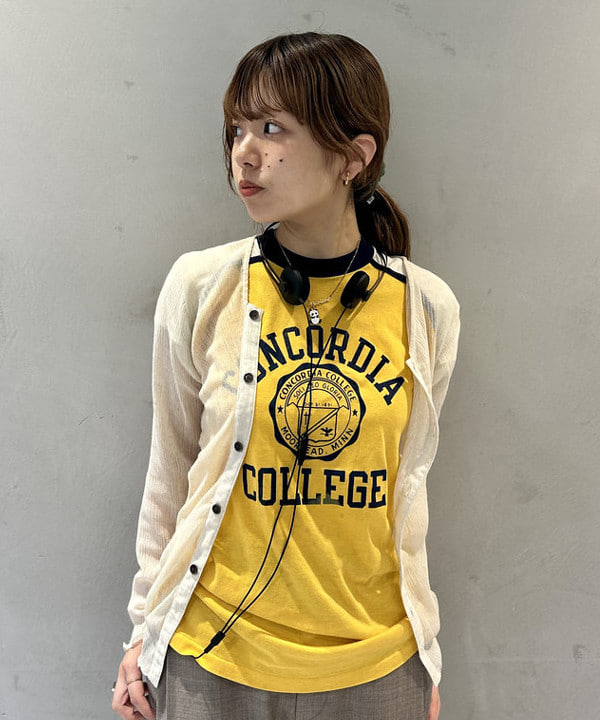 ナツハさんの「BEAMS WOMEN｜20mm ループ イヤーカフ」を使ったコーディネート