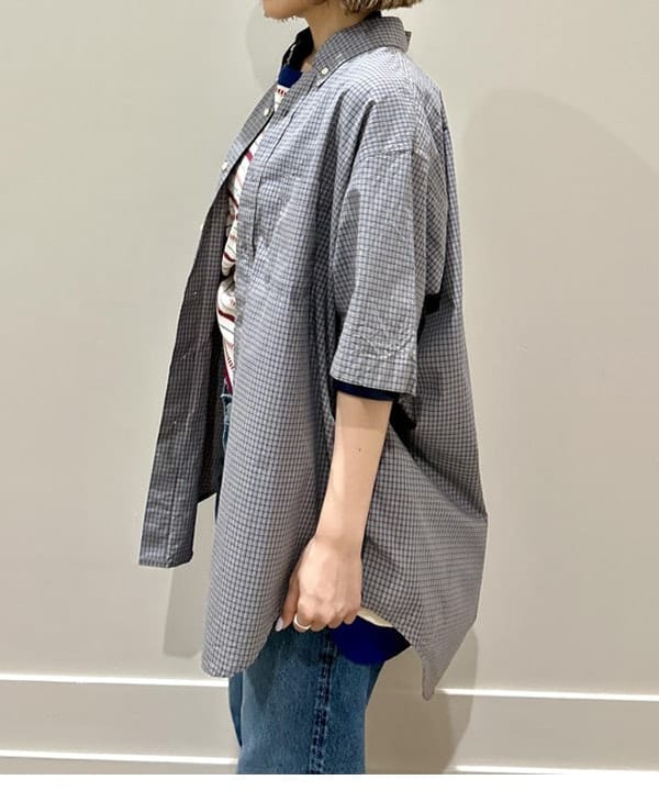 小原 もこさんの「BEAMS WOMEN｜【別注】orSlow / No.8 DENIM NEW」を使ったコーディネート