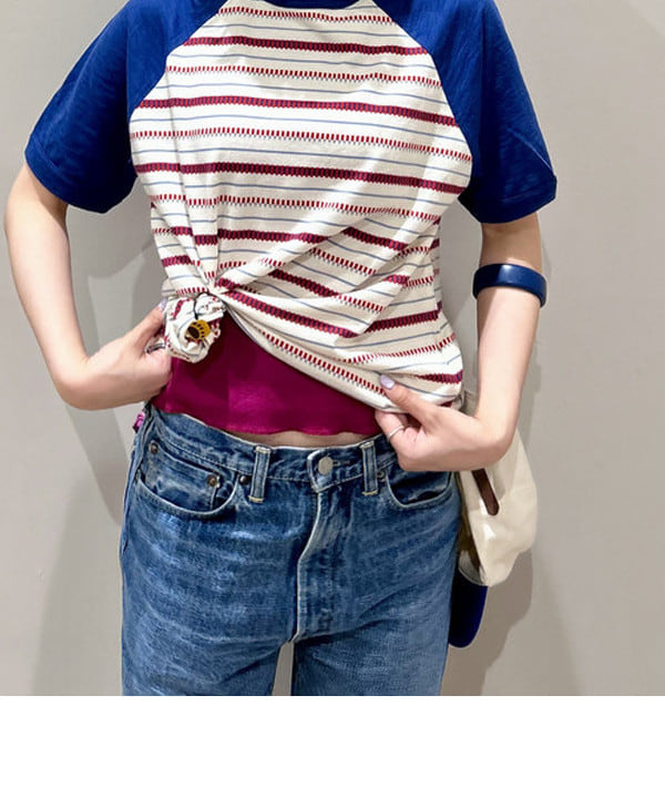 小原 もこさんの「BEAMS WOMEN｜【別注】orSlow / No.8 DENIM NEW」を使ったコーディネート