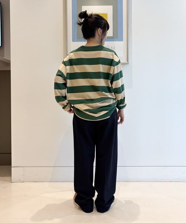 ナガオカ サキさんの「BEAMS WOMEN｜25mm レザー ベルト」を使ったコーディネート