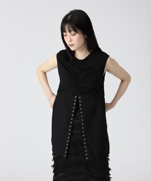 pinさんの「BEAMS WOMEN｜RBS / フリンジ Aライン スカート」を使ったコーディネート