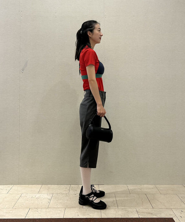 ササキさんの「BEAMS WOMEN｜ストレッチ カプリ パンツ」を使ったコーディネート