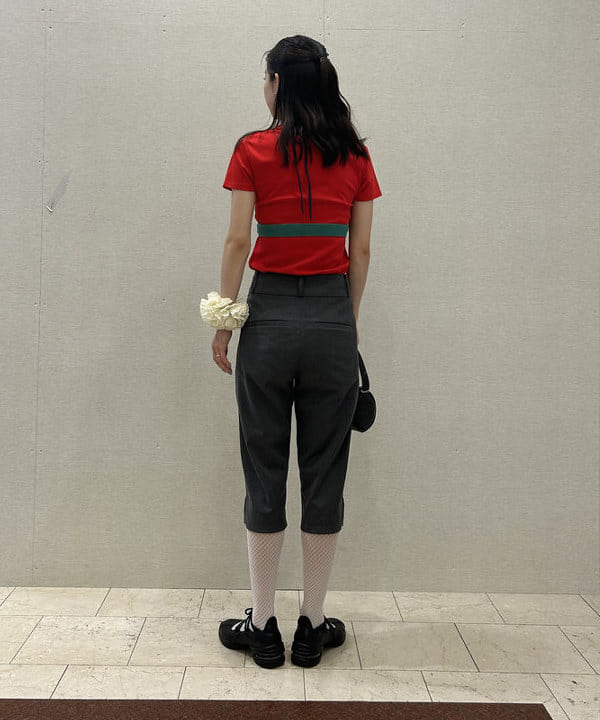 ササキさんの「BEAMS WOMEN｜ストレッチ カプリ パンツ」を使ったコーディネート