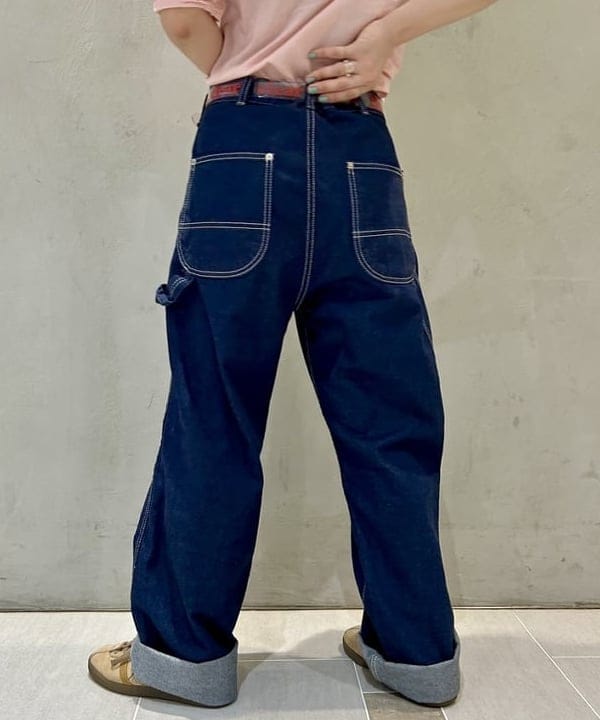 ナツハさんの「BEAMS WOMEN｜12オンス デニム ペインター パンツ」を使ったコーディネート