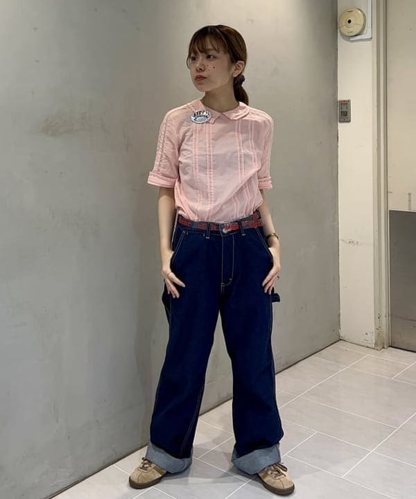 ナツハさんの「BEAMS WOMEN｜12オンス デニム ペインター パンツ」を使ったコーディネート